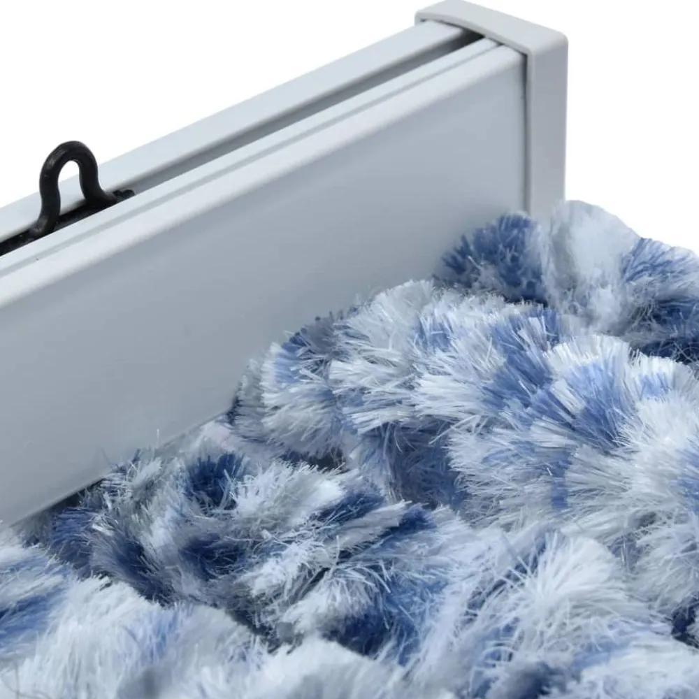 Sale FinePRICE Hyönteisverho sinivalkoinen 90x200 cm chenille