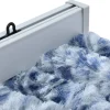 Outlet FinePRICE Hyönteisverho sinivalkoinen 120x220 cm chenille