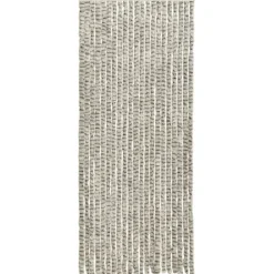 Outlet FinePRICE Hyönteisverho vaalean- ja tummanharmaa 56x185 cm chenille