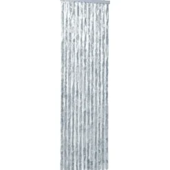 Hot FinePRICE Hyönteisverho valkoinen ja harmaa 90x200 cm chenille