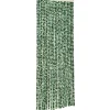 Outlet FinePRICE Hyönteisverho vihreä ja valkoinen 56x185 cm chenille