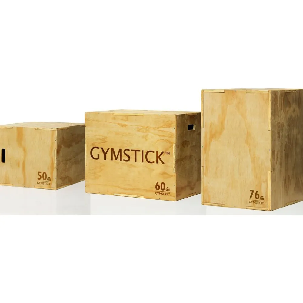 Best Gymstick Hyppyboksi Wooden Plyobox