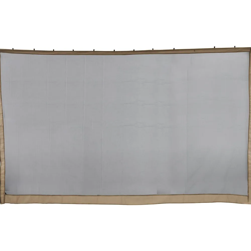 New Hillerstorp Hyttysverkko Luxor-paviljonkiin 300x400cm, tummanbeige, 4kpl/pkt