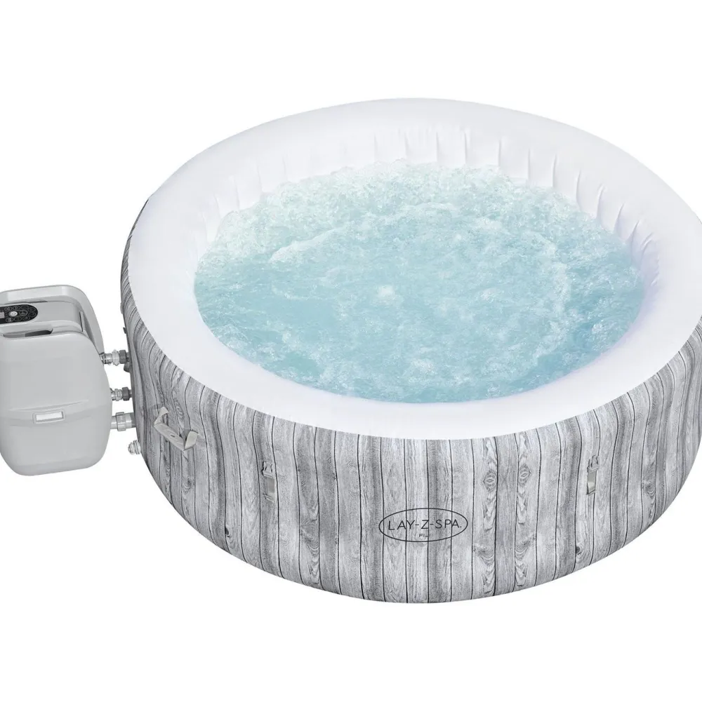 Discount Bestway Ilmatäytteinen poreallas Lay-Z-Spa Fiji AirJet 2-4 hlöä puupaneelikuvio