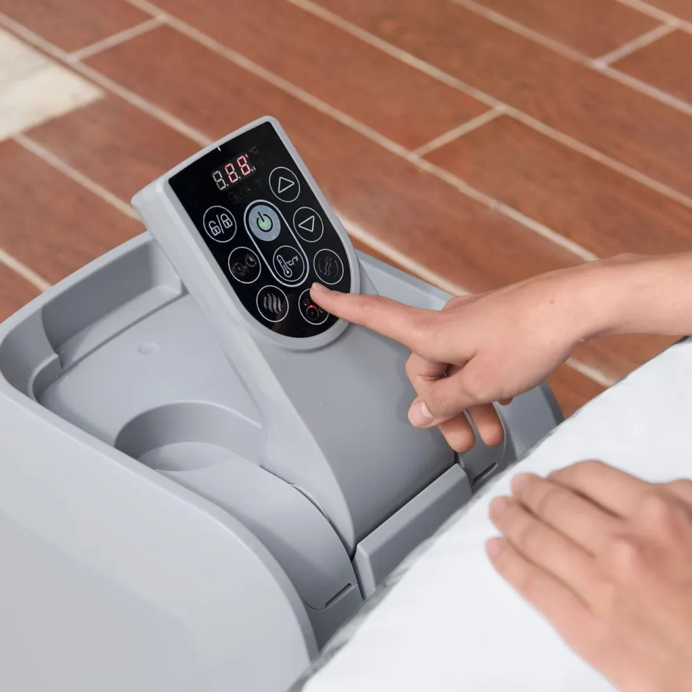Discount Bestway Ilmatäytteinen poreallas Lay-Z-Spa Fiji AirJet 2-4 hlöä puupaneelikuvio