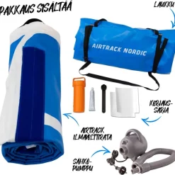 Sale AirTrack Nordic Ilmavolttipatja Deluxe Wide ilmavolttirata eri kokoja