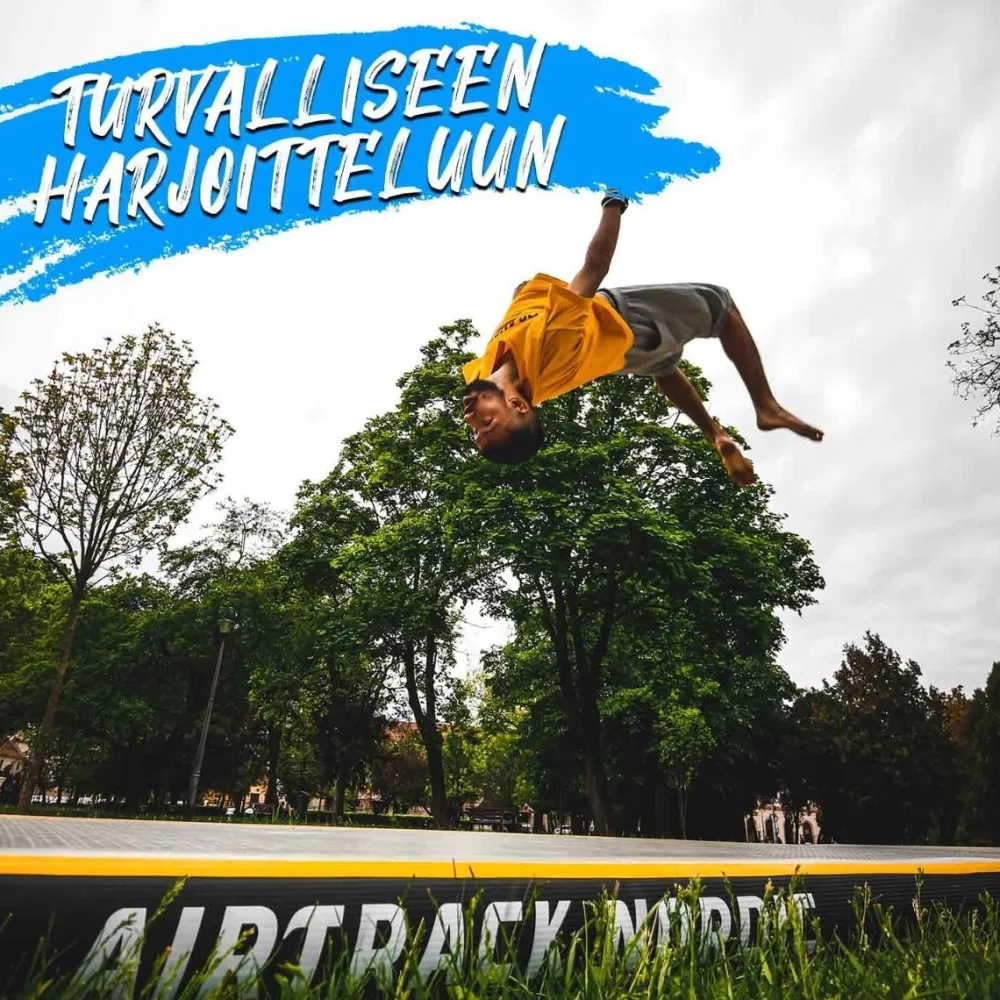 Hot AirTrack Nordic Ilmavolttipatja Carbon eri kokoja ja värejä