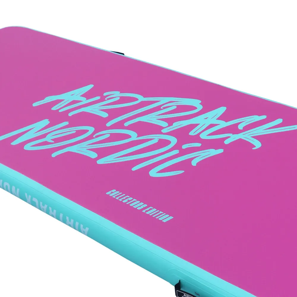 New AirTrack Nordic Ilmavolttipatja Home Collectors Edition, 3m, pinkki-minttu