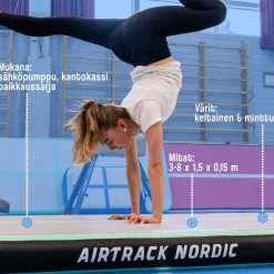 AirTrack Nordic Ilmavolttirata Carbon, leveys 150cm, eri vaihtoehtoja