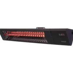 Online Pistesarjat Infralämmitin Sunred Dark Smart Triangle Wall, IP55, 2500W, musta