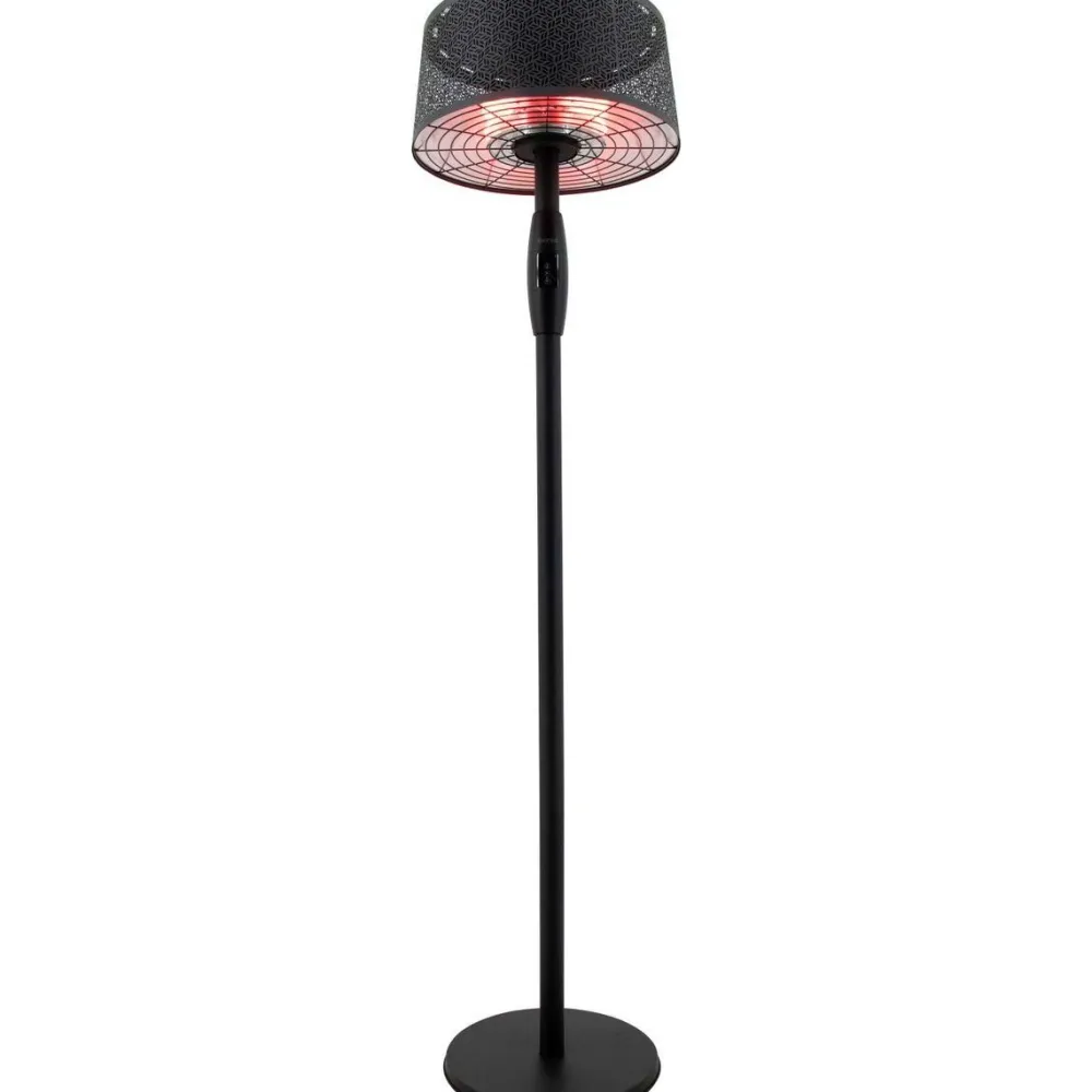 Sale Pistesarjat Infralämmitin Sunred Dark Smart Moderna Artix Standing, IP44, 2000W, musta