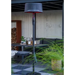 Sale Pistesarjat Infralämmitin Sunred Dark Smart Moderna Artix Standing, IP44, 2000W, musta