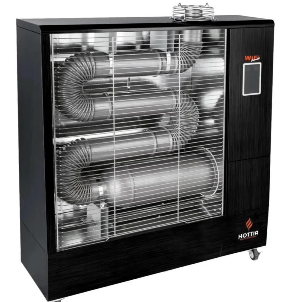 New Hottia Infrapunalämmitin DIR-1700, wifi, diesel/polttoöljykäyttöinen