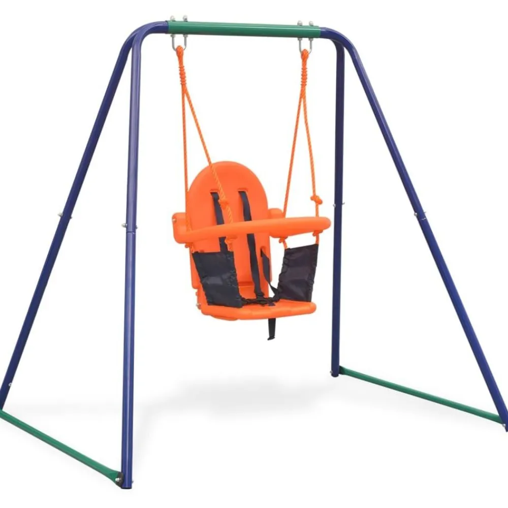 Hot FinePRICE 2-in-1 keinu ja vauvakeinu oranssi
