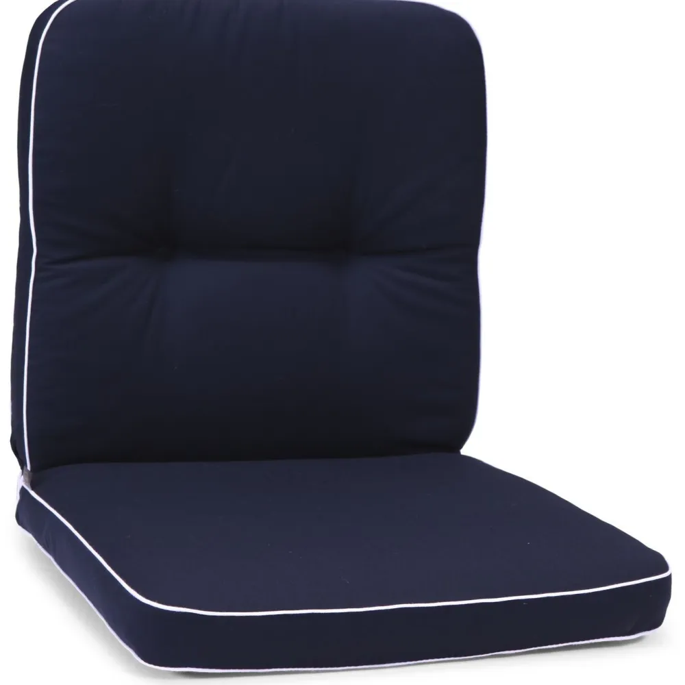 Discount Hillerstorp Istuinpehmuste Milano 97 matala, dralon, sininen/valkoinen
