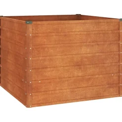 New FinePRICE Istutuslaatikko Ruoste, corten-teräs, eri kokoja