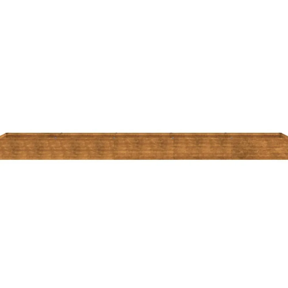 Discount FinePRICE Istutuslaatikko 482x50x36 cm corten-teräs