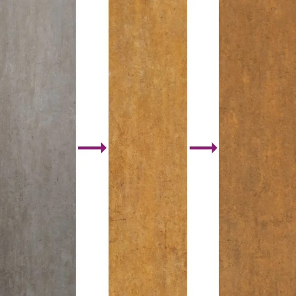 Discount FinePRICE Istutuslaatikko 482x50x36 cm corten-teräs