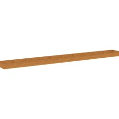 New FinePRICE Istutuslaatikko 960x100x36 cm corten-teräs