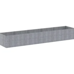 Hot FinePRICE Istutuslaatikko 479x100x69 cm corten-teräs