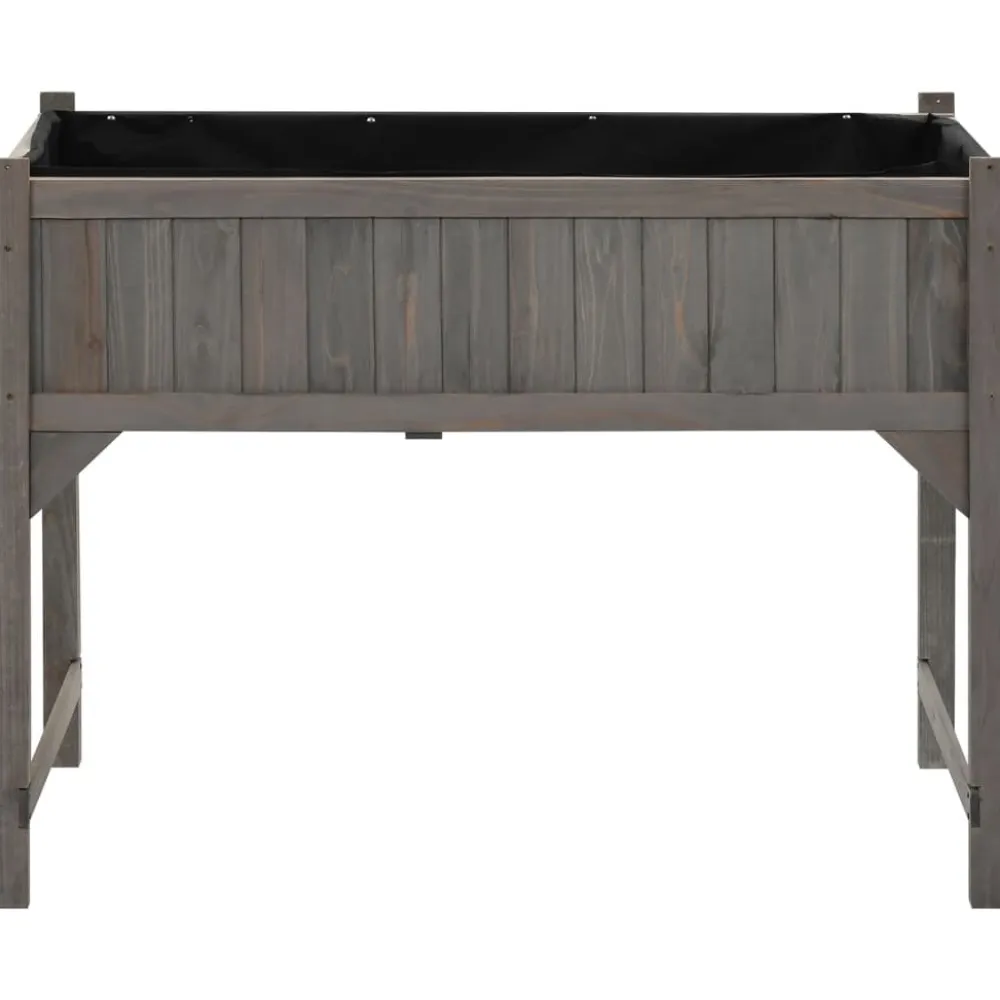 Outlet FinePRICE Jalallinen kasvihuoneellinen istutuslaatikko 110x54x120cm kuusi