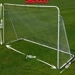 Outlet ProSport Jalkapallomaali Real 240x150cm, 2kpl