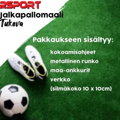 Clearance ProSport Jalkapallomaali , tukeva, 210x150x50cm