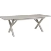 Outlet Brafab Jatkettava ruokapöytä terassille Hillmond, 160/220x100cm, khaki