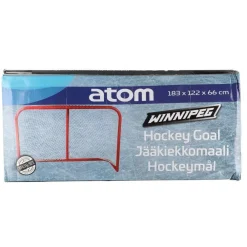 Best Atom Jääkiekkomaali 183x122x66 cm punainen