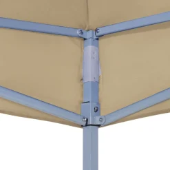 Sale FinePRICE Juhlateltan katto 6x3 m beige 270 g/m²
