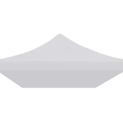 Clearance FinePRICE Juhlateltan katto 3x6 m valkoinen
