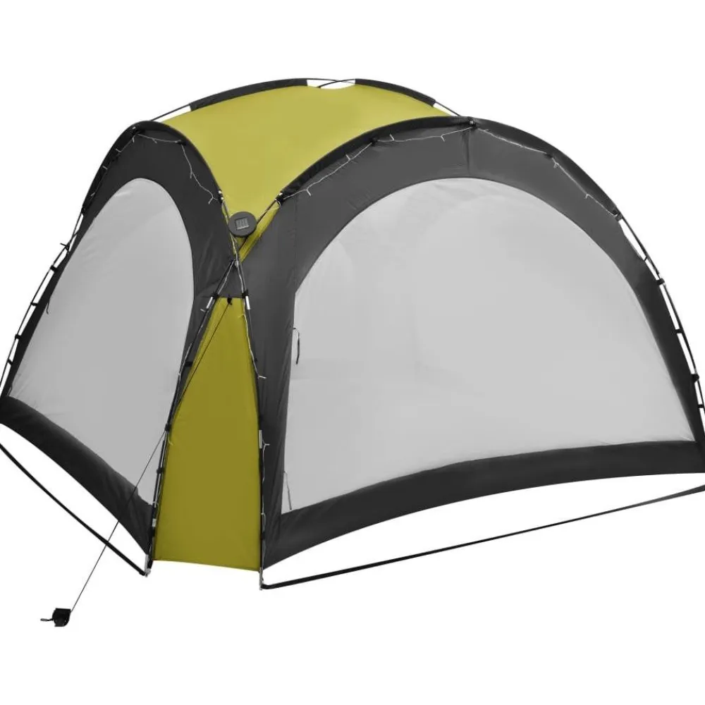 Outlet FinePRICE Juhlateltta led-valoilla ja 4 sivuseinällä 3,6x3,6x2,3 m
