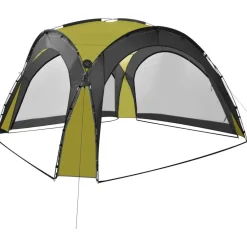 Outlet FinePRICE Juhlateltta led-valoilla ja 4 sivuseinällä 3,6x3,6x2,3 m