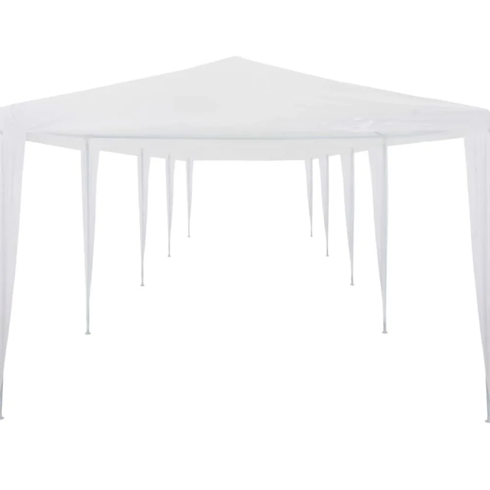 FinePRICE Juhlateltta 3x12m polyeteeni valkoinen