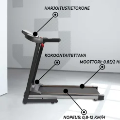 Online Core Juoksumatto V2 12km/h taitettava