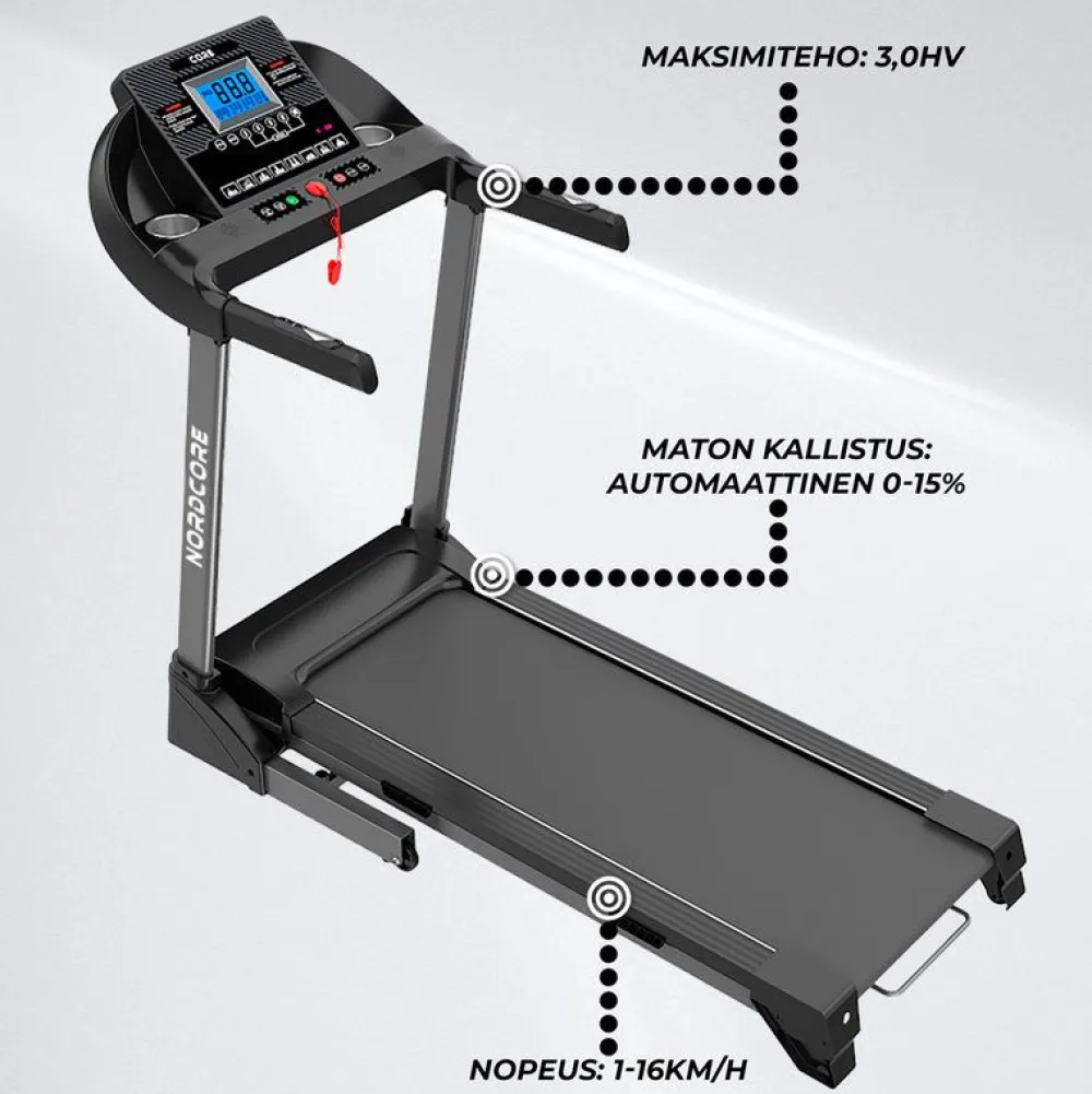 Discount Nordcore Juoksumatto Core 3000