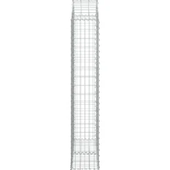 Online FinePRICE Kaareva kivikori 100x30x60/80 cm galvanoitu rauta
