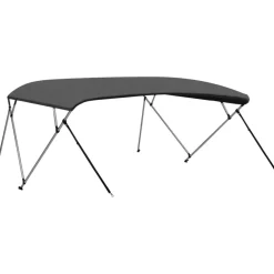 Sale FinePRICE 4-kaarinen bimini-kate, antrasiitti 243x(230-244)x137 cm