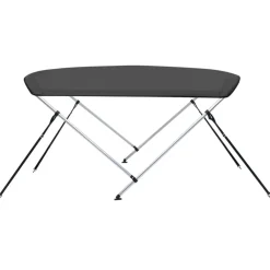 Online FinePRICE 2-kaarinen bimini-kate, antrasiitti 180x150x110 cm