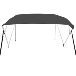 Best FinePRICE 4-kaarinen bimini-kate, antrasiitti 243x196x137 cm