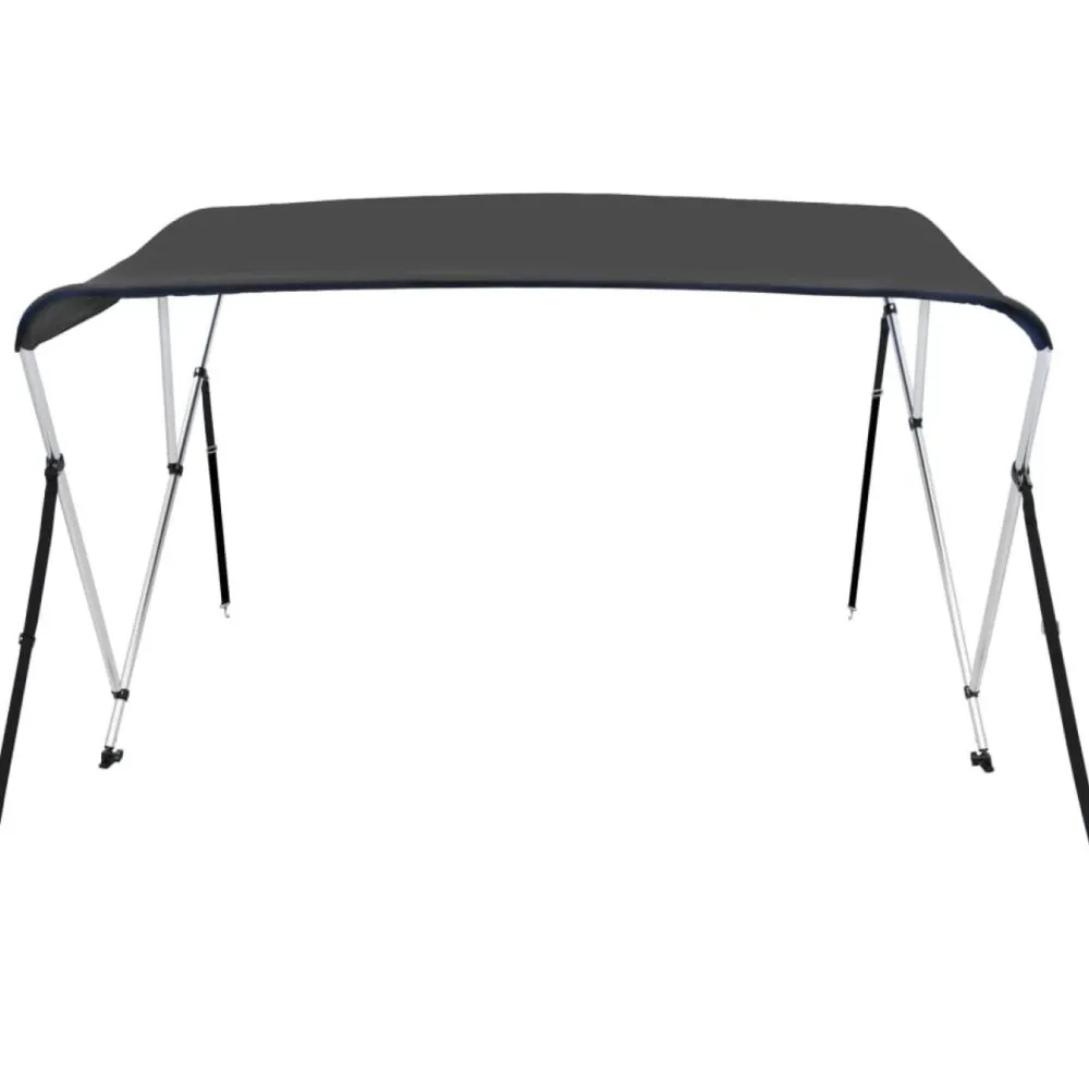 Online FinePRICE 3-kaarinen bimini-kate, antrasiitti 183x180x137 cm