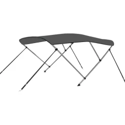 Hot FinePRICE 3-kaarinen bimini-kate, antrasiitti 183x196x137 cm