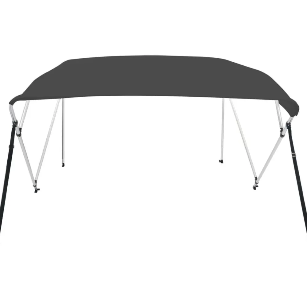 Outlet FinePRICE 4-kaarinen bimini-kate, antrasiitti 243x180x137 cm
