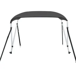Discount FinePRICE 2-kaarinen bimini-kate, antrasiitti 180x130x110 cm