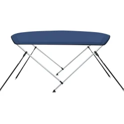 New FinePRICE 2-kaarinen bimini-kate, laivastonsininen180x130x110 cm