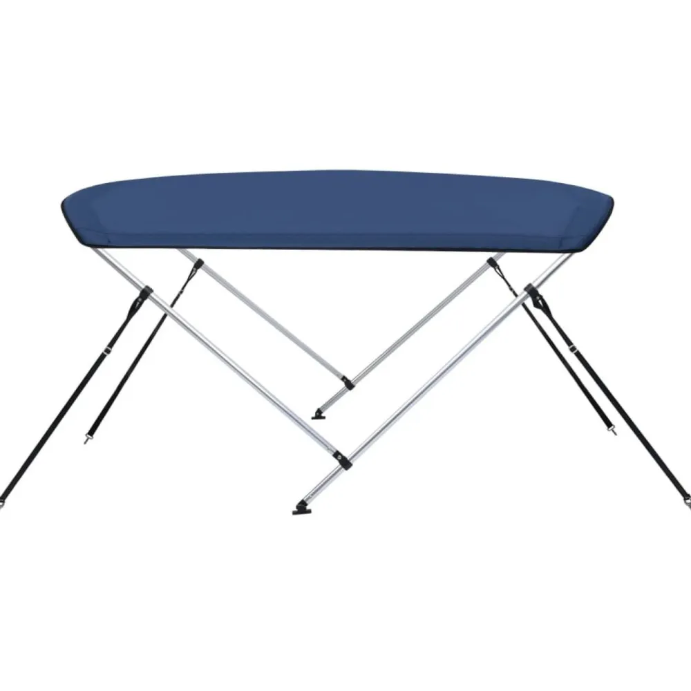 New FinePRICE 2-kaarinen bimini-kate, laivastonsininen180x130x110 cm