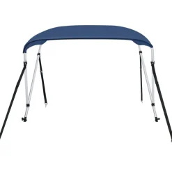 FinePRICE 2-kaarinen bimini-kate, laivastonsininen180x150x110 cm