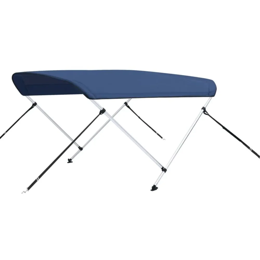 FinePRICE 2-kaarinen bimini-kate, laivastonsininen180x150x110 cm