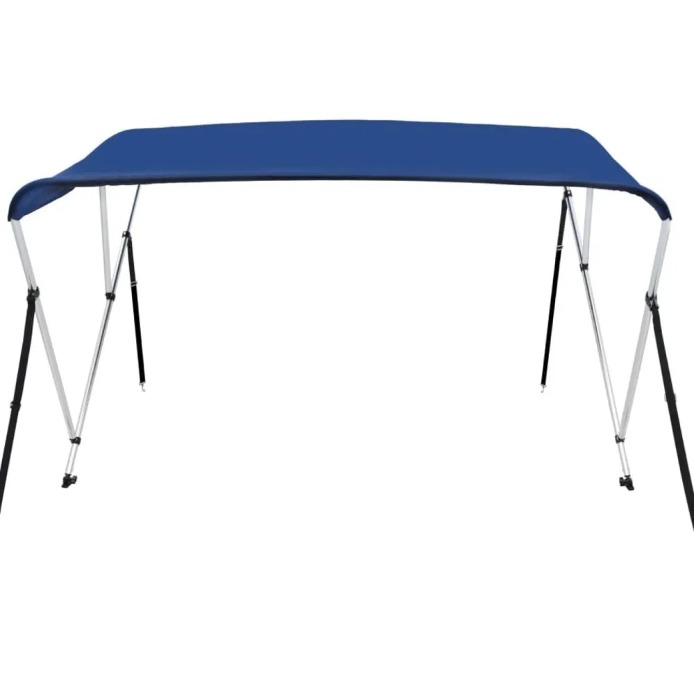 Outlet FinePRICE 3-kaarinen bimini-kate, sininen, 183x196x137 cm