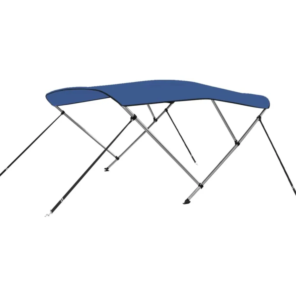 Outlet FinePRICE 3-kaarinen bimini-kate, sininen, 183x196x137 cm